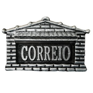 CAIXA CORREIO ALUMINIO COD  07 PRATA