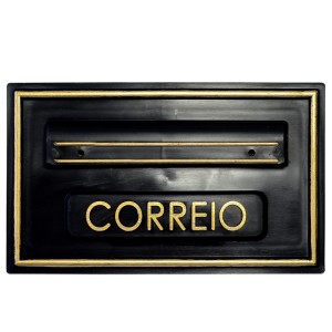 CAIXA CORREIO PLASTICA COD 05 P OURO