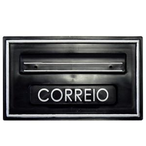 CAIXA CORREIO PLASTICA COD 05 P PRATA
