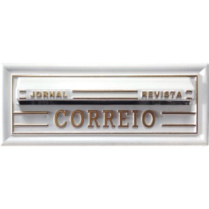 CAIXA CORREIO PLASTICA COD 28 P BRANCA