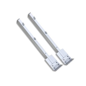 VARAL RECLINAVEL PAREDE TRIPLO 03 FUROS COM GANCHO REFORCADO TUBO  40 X 20 X1,2